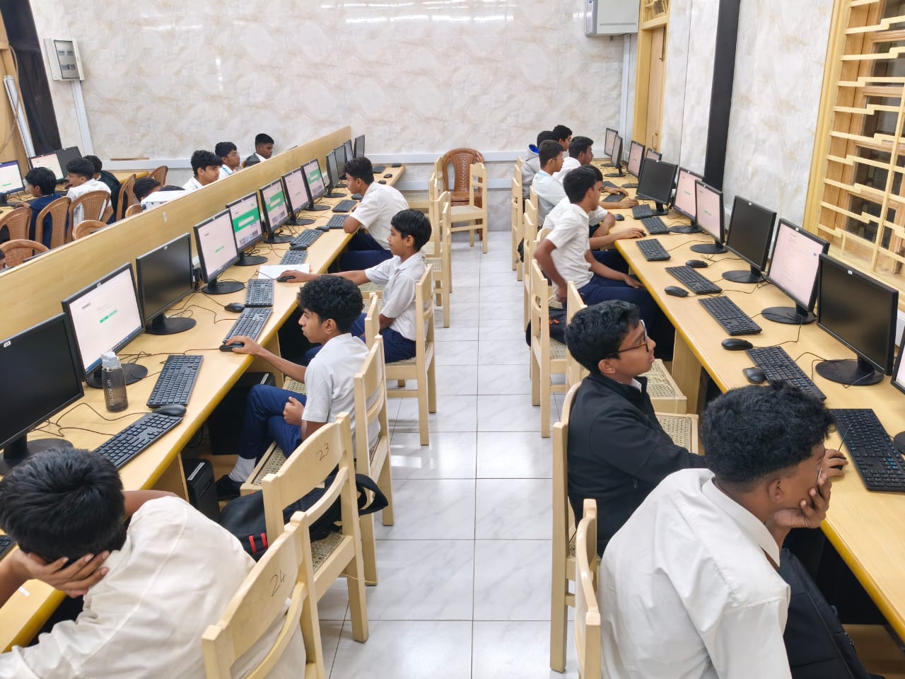 Aptitude Test at Don Bosco High School, Matunga